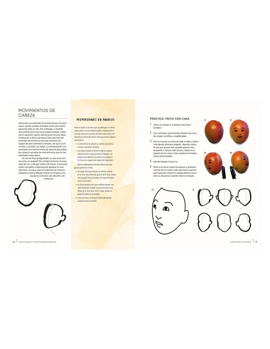 Libro Cómo Dibujar y Pintar Caras Expresivas de Amarilys Henderson