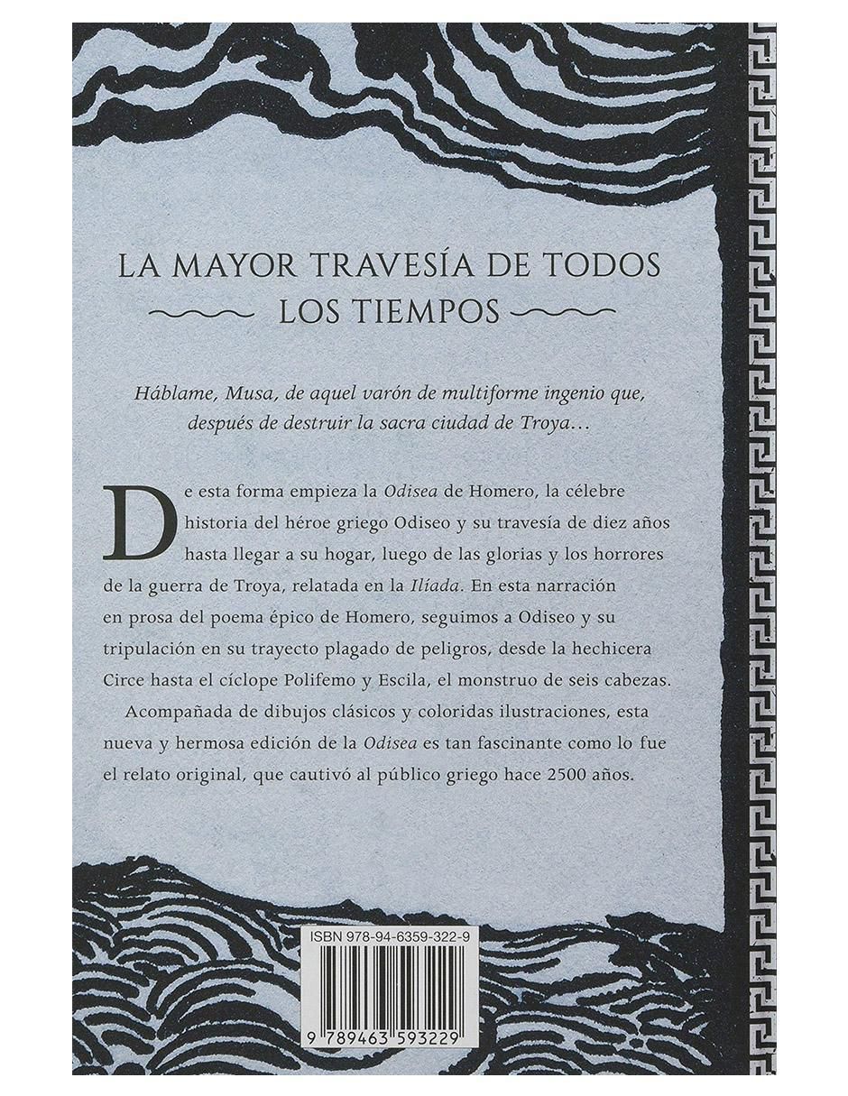 Libro La Odisea Ilustrada Librero 2