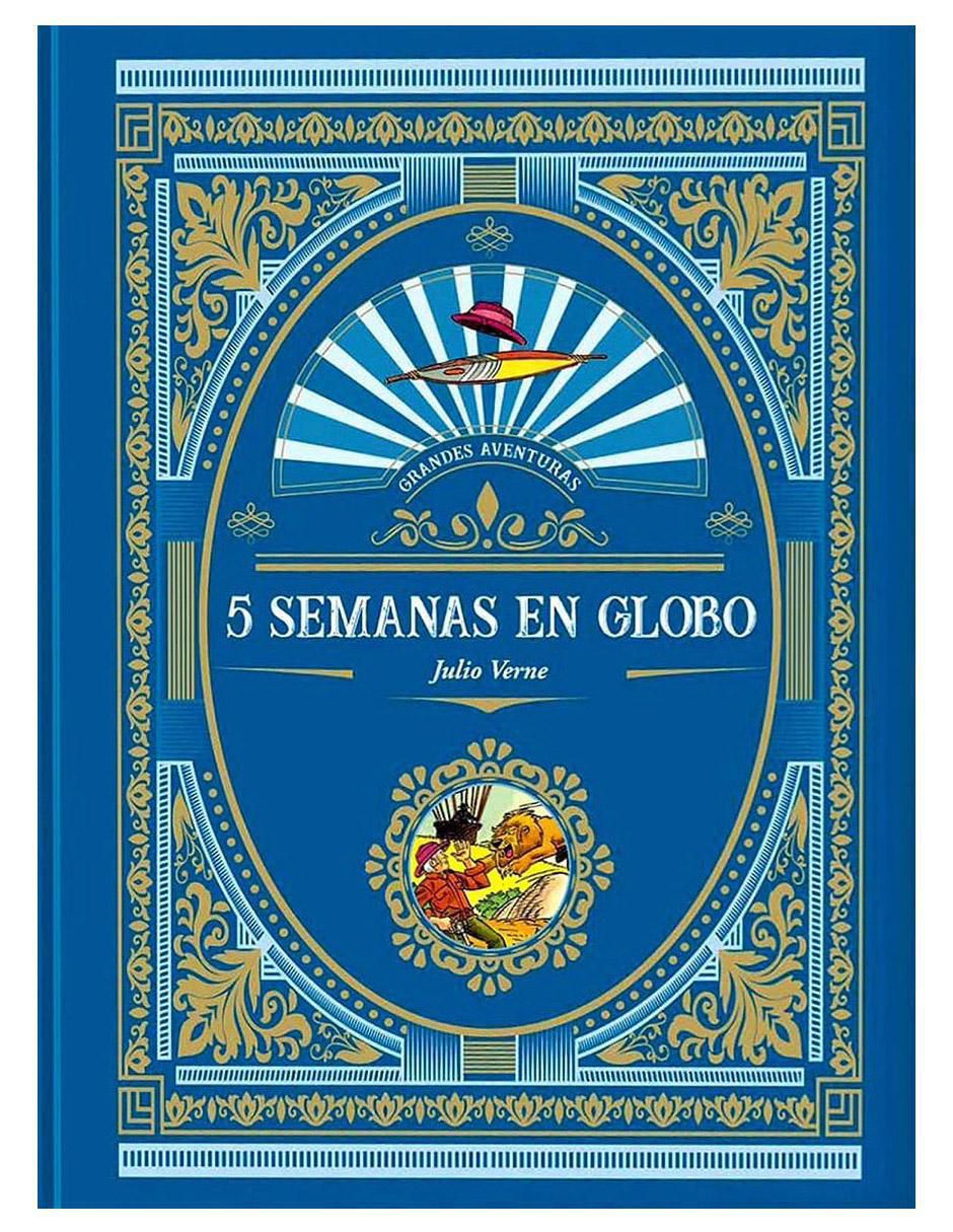 Libro 5 Semanas en Globo de Julio Verne