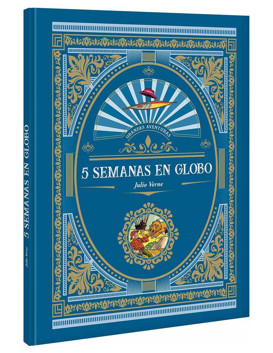 Libro 5 Semanas en Globo de Julio Verne