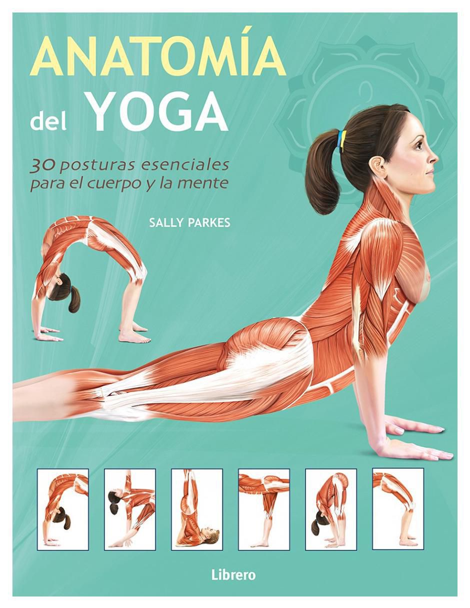 Libro Anatomía del Yoga de Sally Parkes Libro Anatomía del Yoga de Sally Parkes