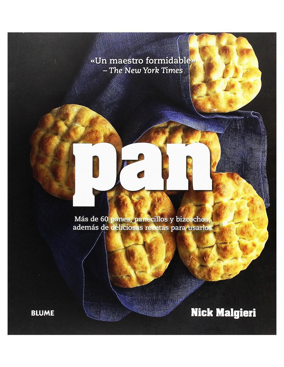 Libro Pan Más de 60 panes de Nick Malgieri
