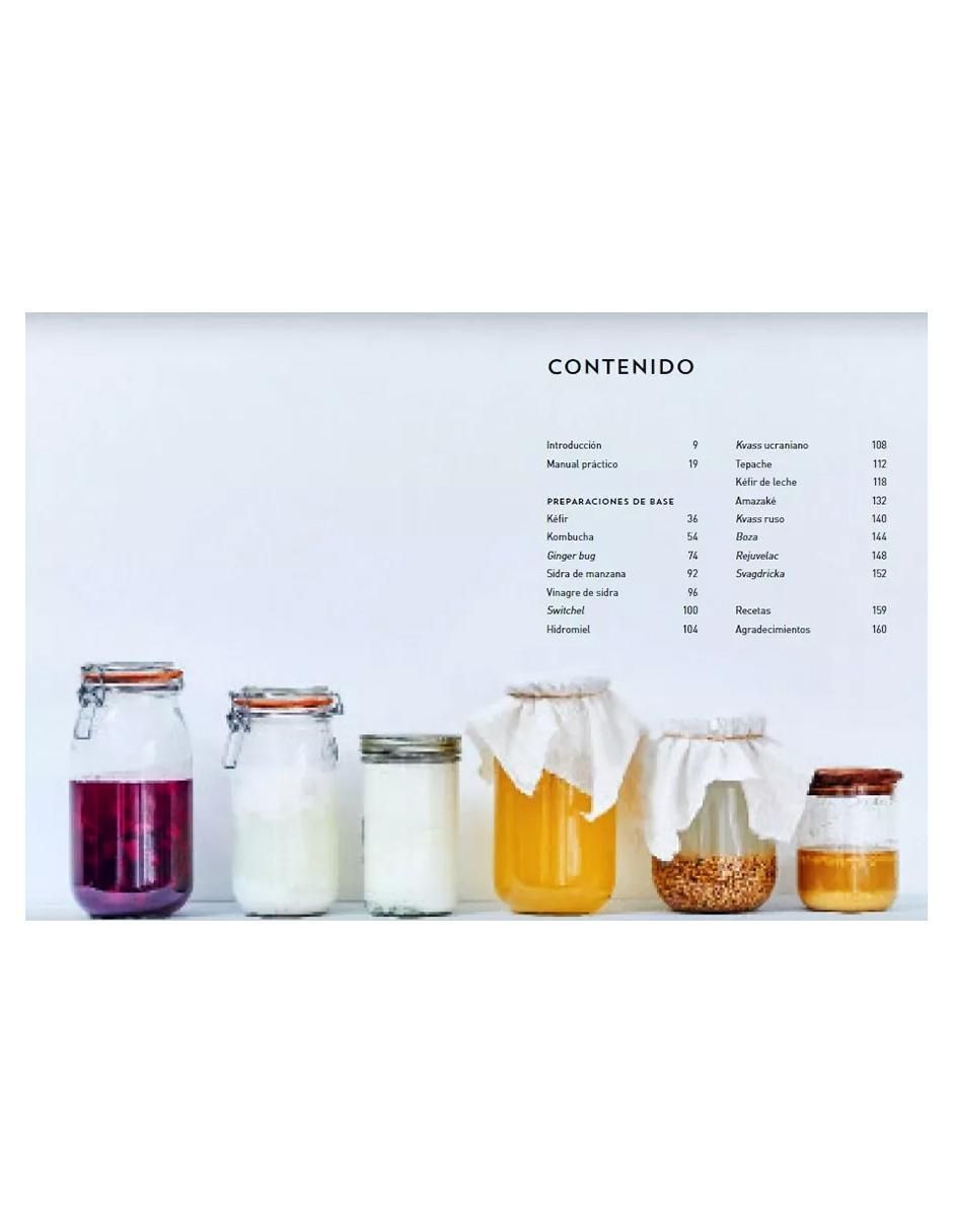 Libro Kéfir, kombucha y otras bebidas probióticas de Lökki