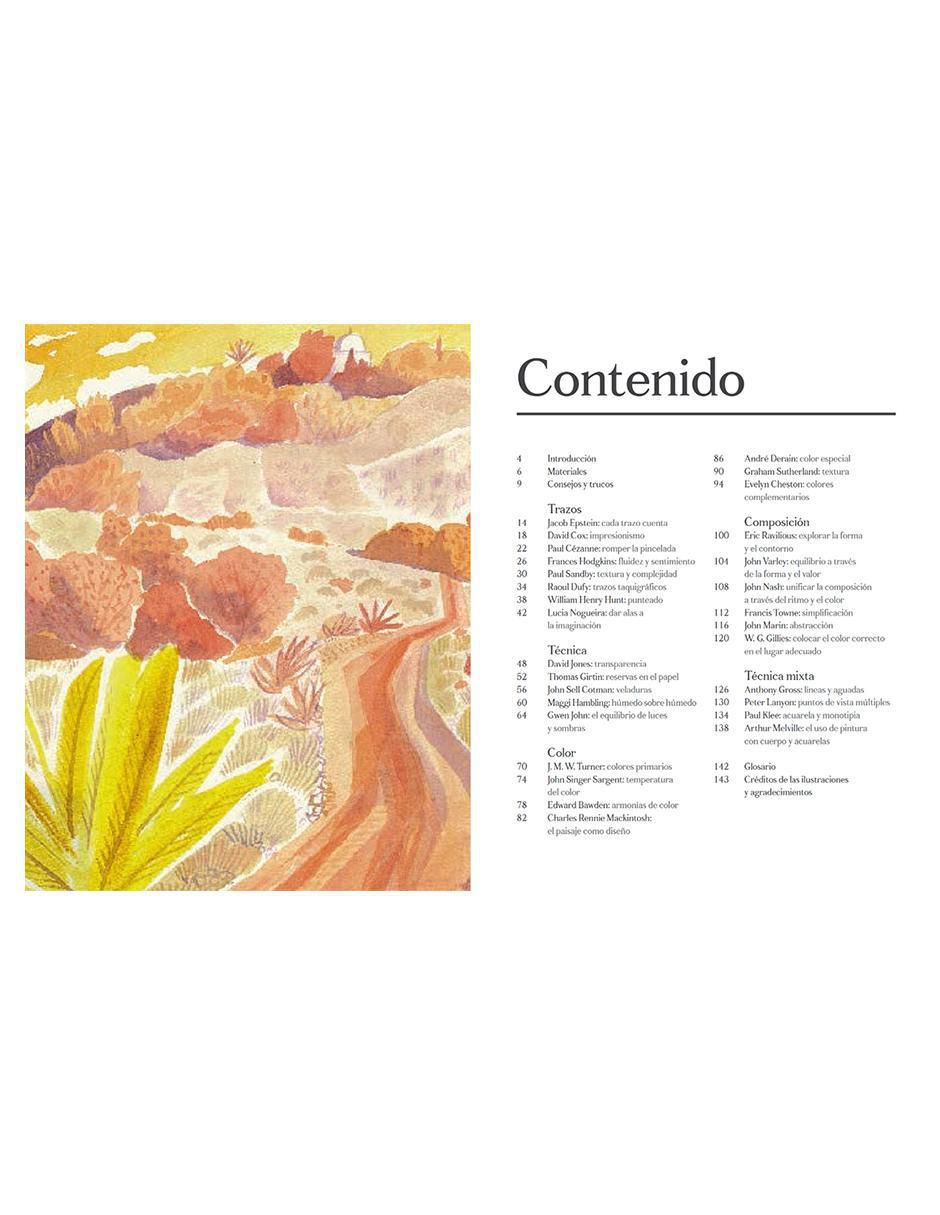 Libro Acuarela: Métodos y estilos de David Chandler