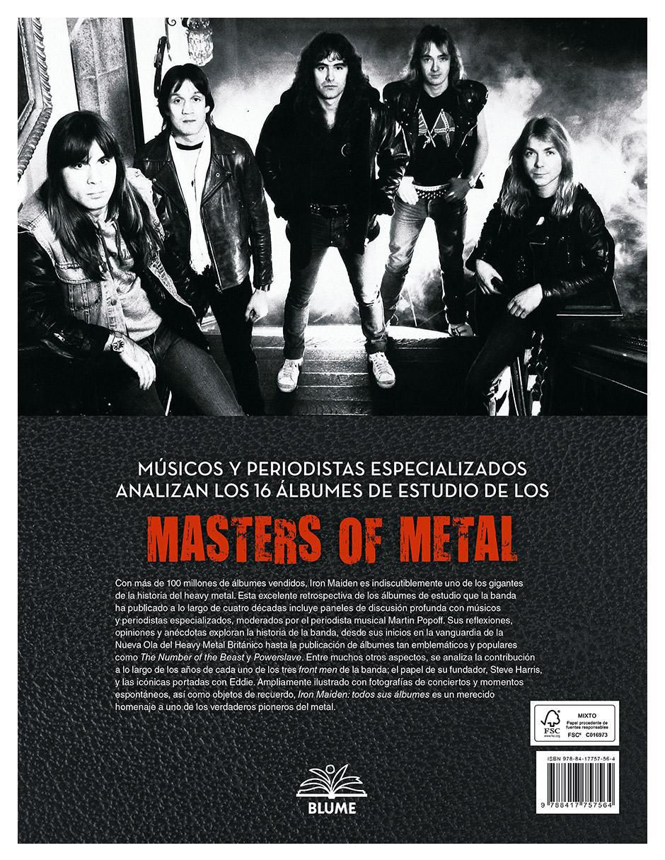 Libro Iron Maiden: Todos Dus Álbumes de Martin Popoff