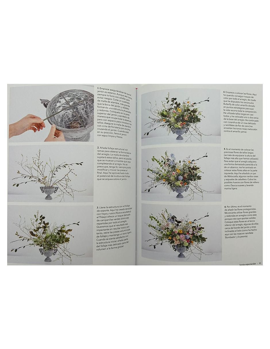 Libro Vivir con flores: Arreglos y ramos para el hogar de Rowan Blossom