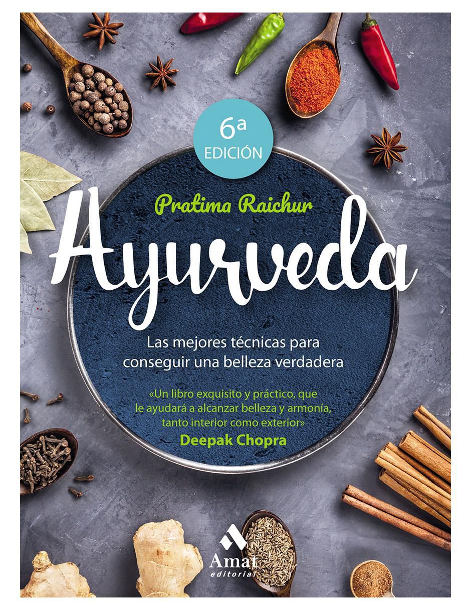 Libro Ayurveda de Pratima Raichur