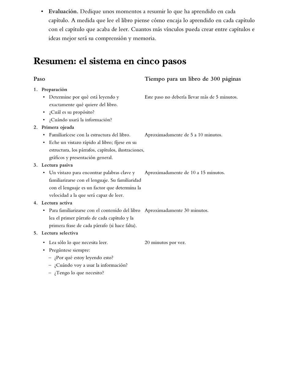Libro Técnicas de lectura rápida de Tina Konstant