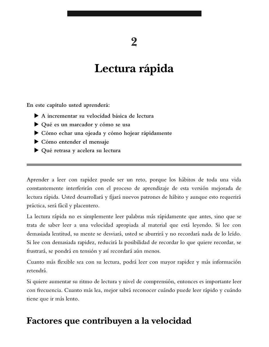 Libro Técnicas de lectura rápida de Tina Konstant