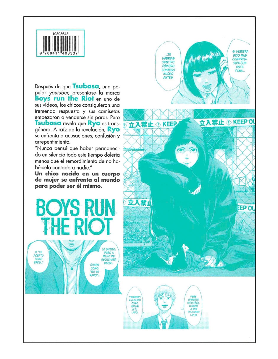 Manga Boys Run The Riot Nº 03/04