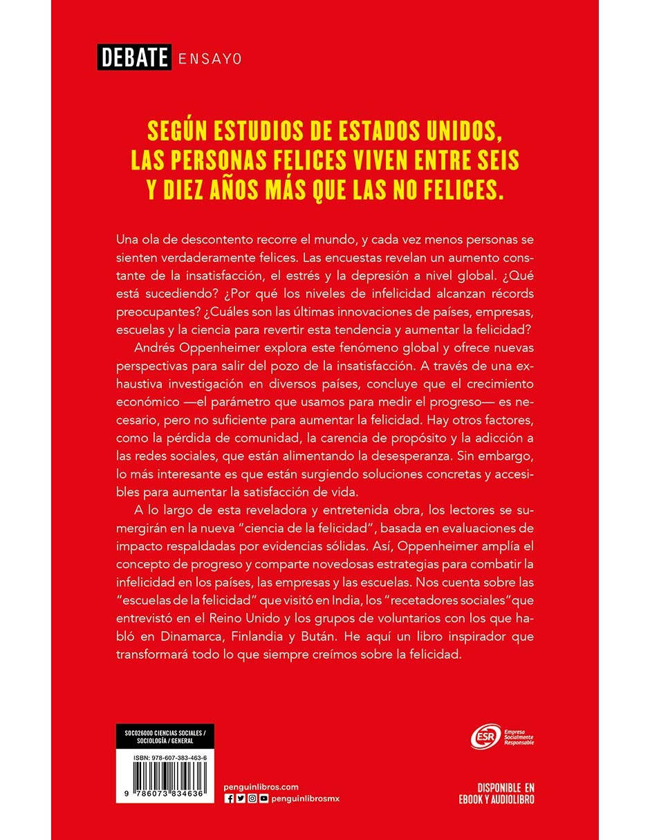 Libro ¡Cómo Salir del Pozo! de Andrés Oppenheimer