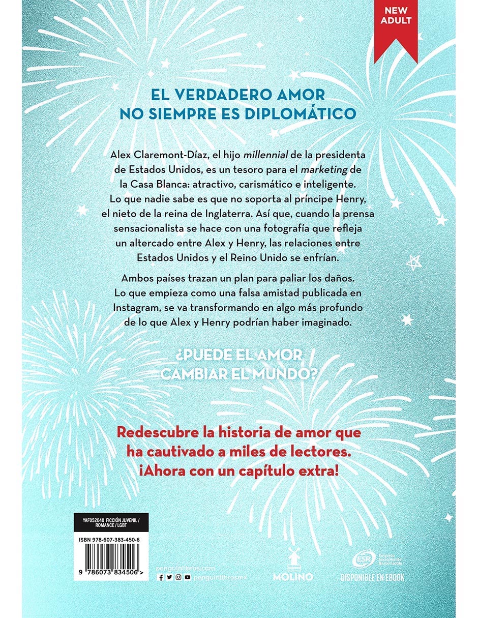 Libro Rojo, Blanco Sangre Azul (Ed. limitada) de Casey McQuiston