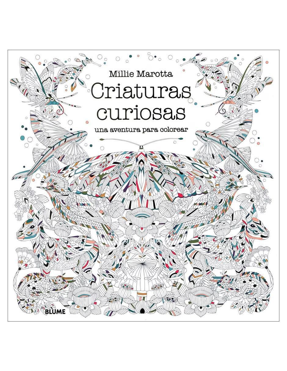 Libro Criaturas curiosas de Millie Marotta Libro Criaturas curiosas de Millie Marotta