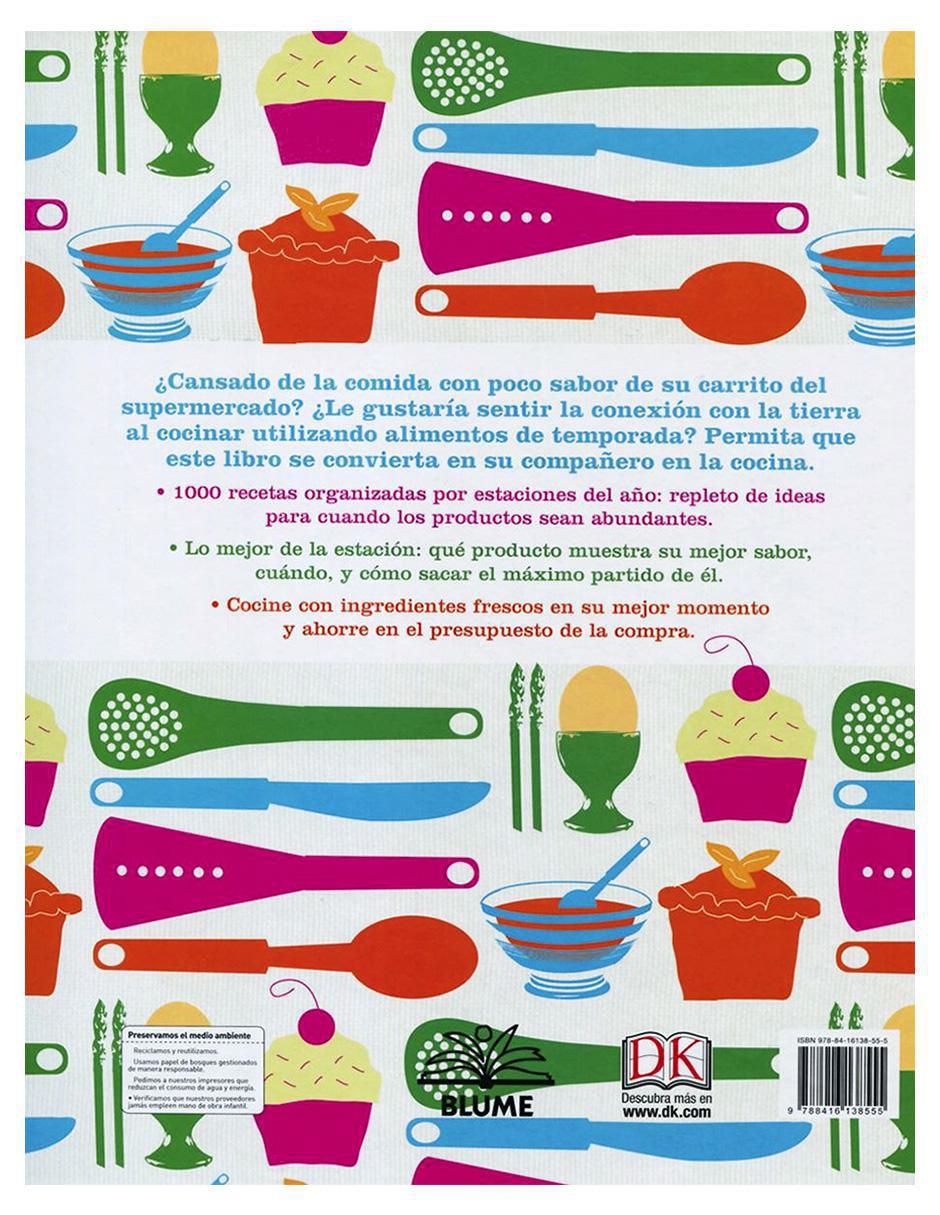 Libro Cocinar alimentos de temporada: 1000 recetas para todo el año de Mercedes Tabuyo Fornell
