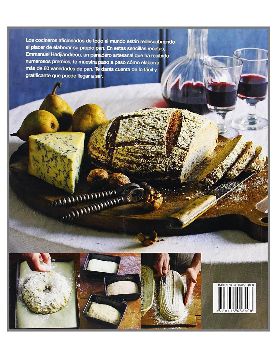 Libro Cómo Elaborar Pan: Recetas para elaborar paso a paso de Emmanuel Hadjiandreou