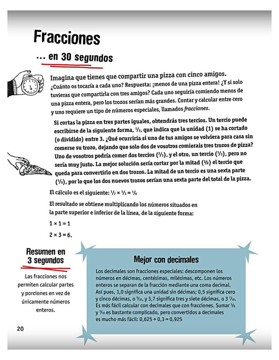 Libro Matemáticas en 30 segundos de Anne Rooney, Putri Febriana y Dra. Katie Steckles 2
