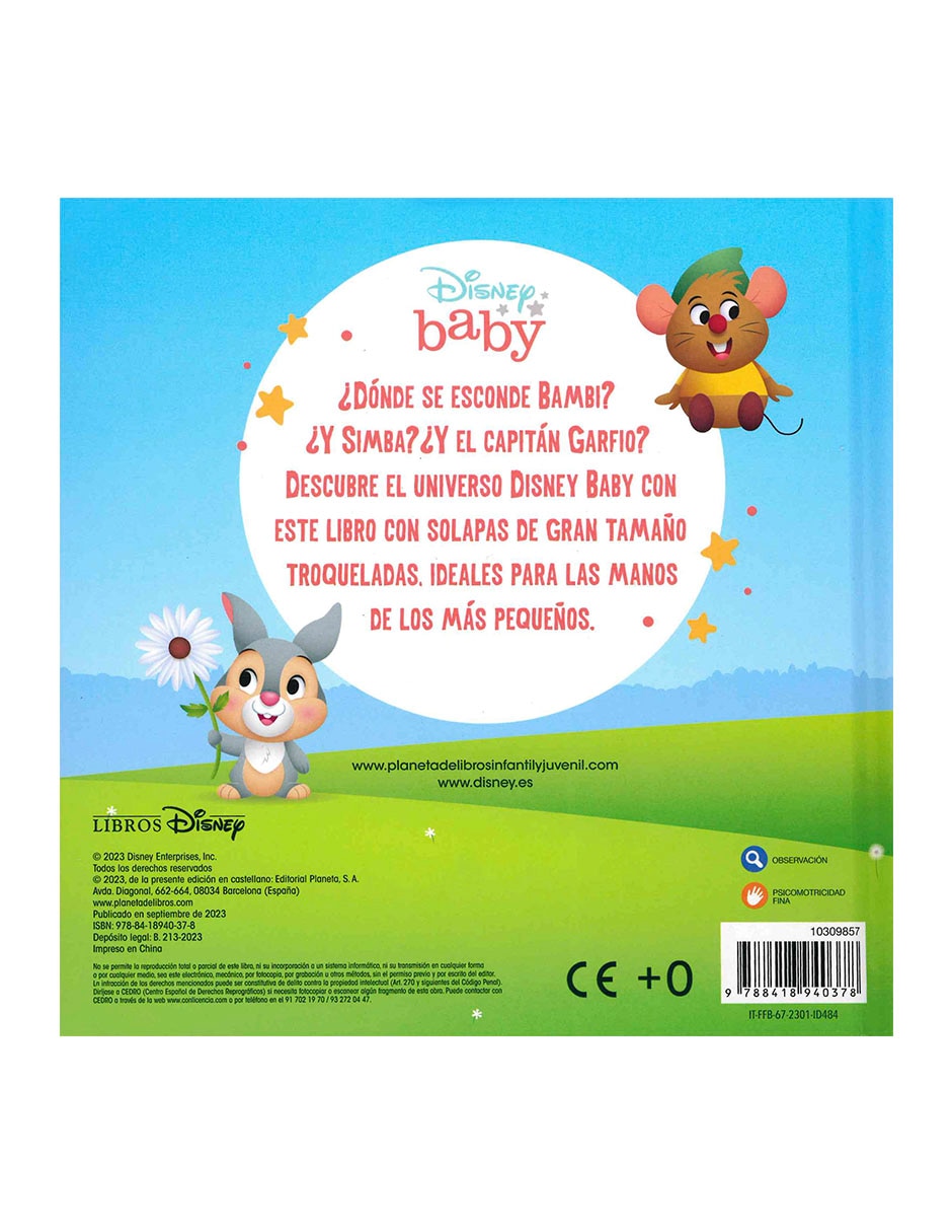 Libro Disney Baby Busca y Encuentra de Disney 4
