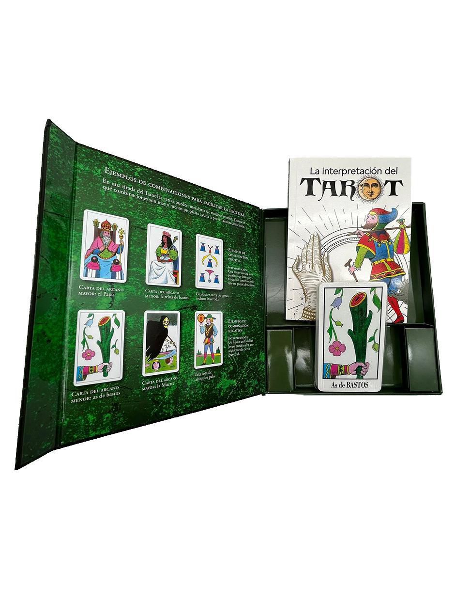 Libro La Interpretación del Tarot Manual Práctico + 78 cartas de Varios Autores