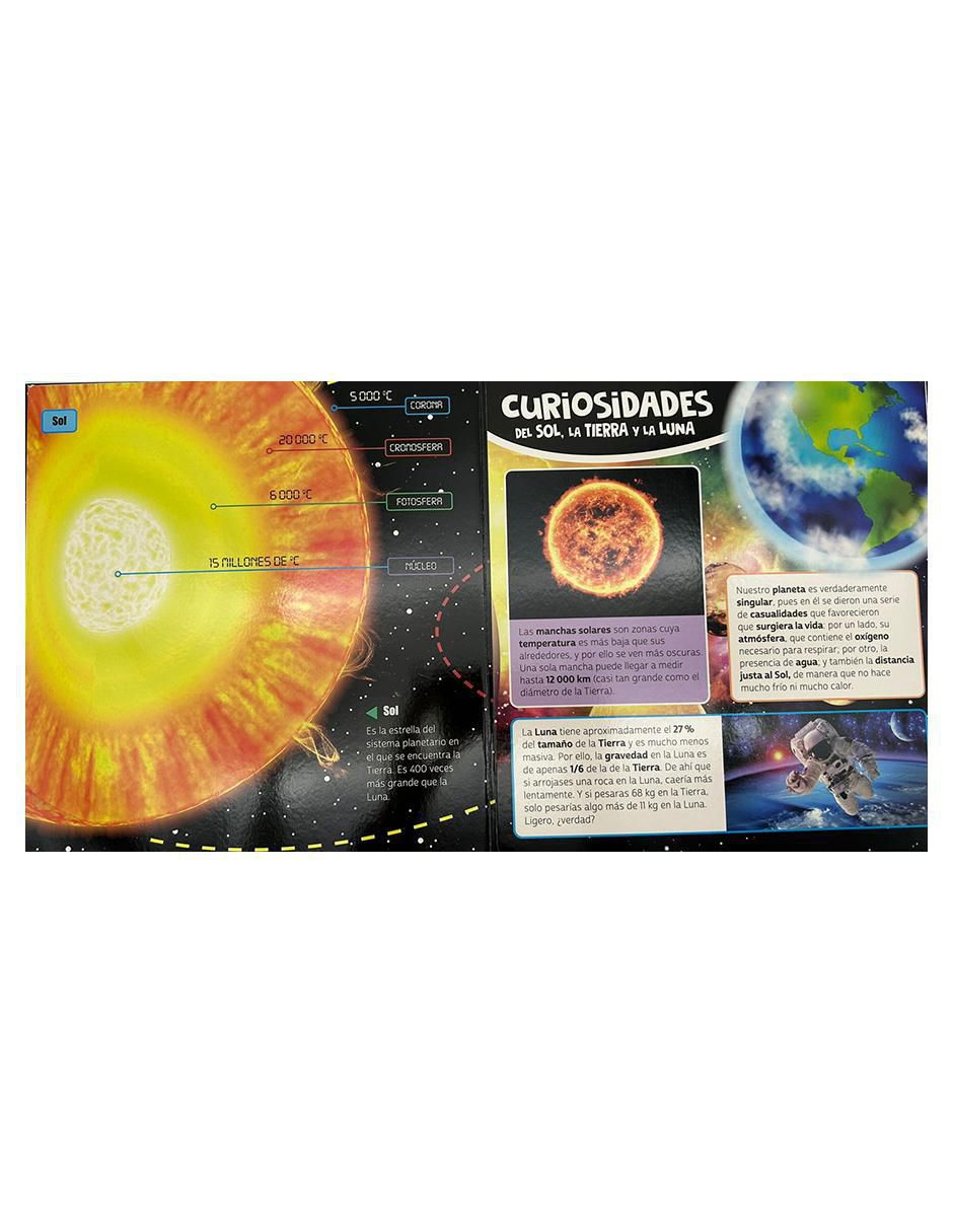 Libro Universo y planetas extraordinarios con flaps gigantes de Lola Maeso
