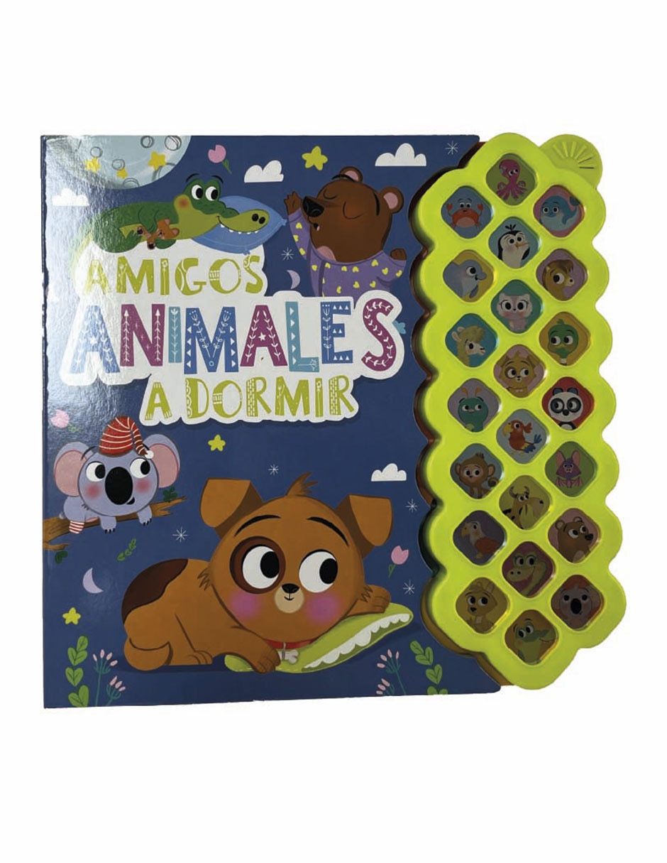 Libro Amigos animales a dormir 24s de Lexus