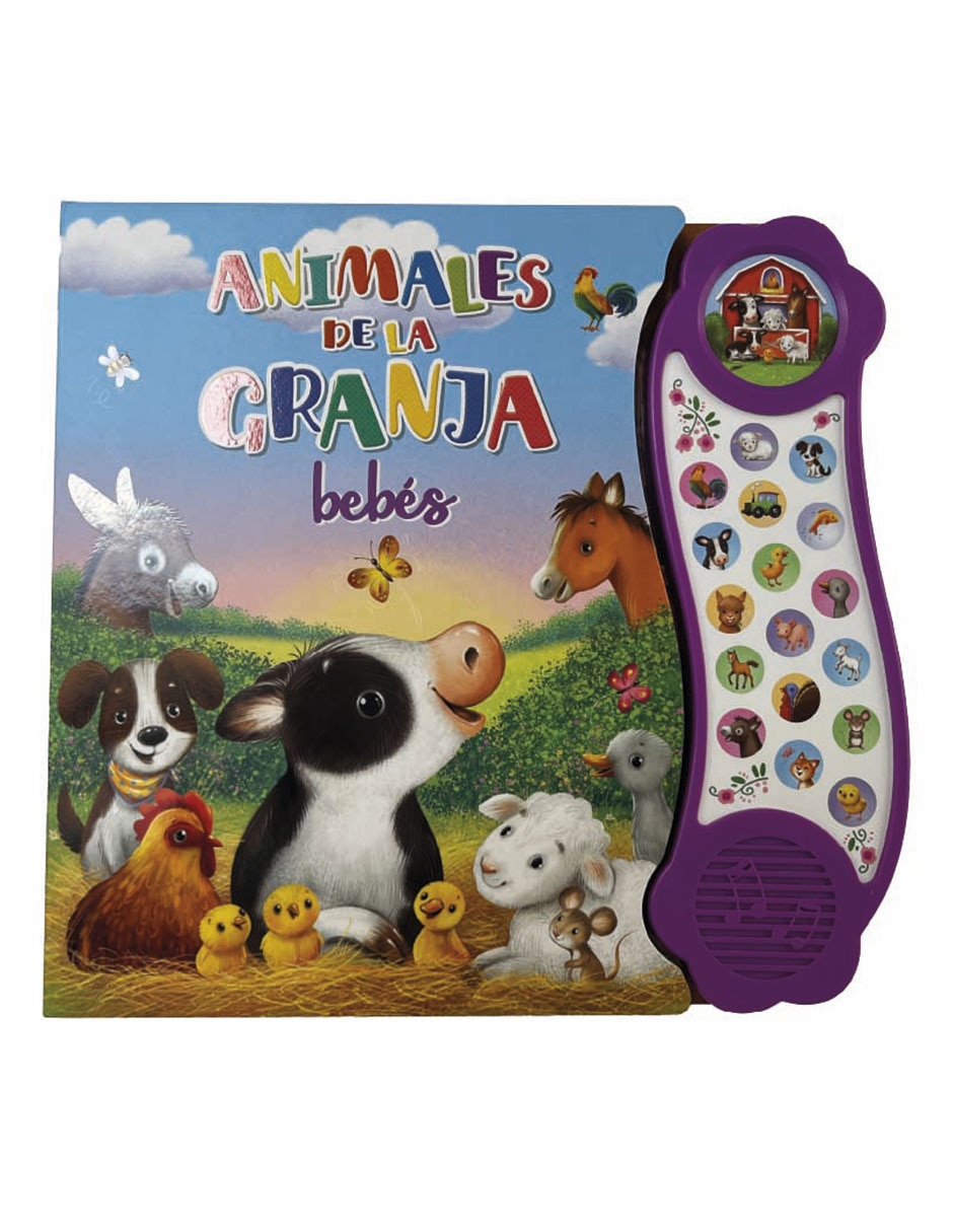 Libro Animales de la granja 18s de Lexus