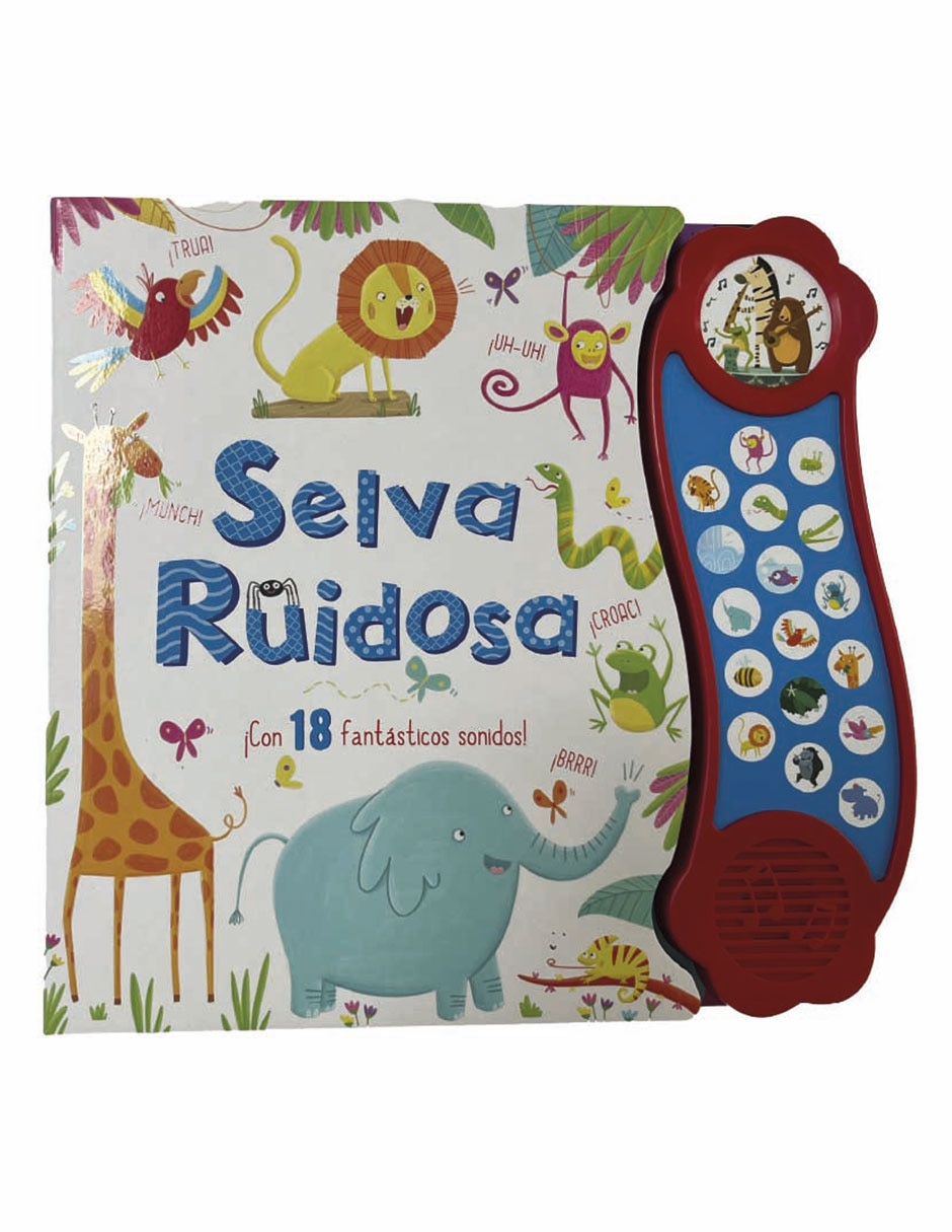 Libro Selva Ruidosa ¡Con 18 fantásticos sonidos! Lexus