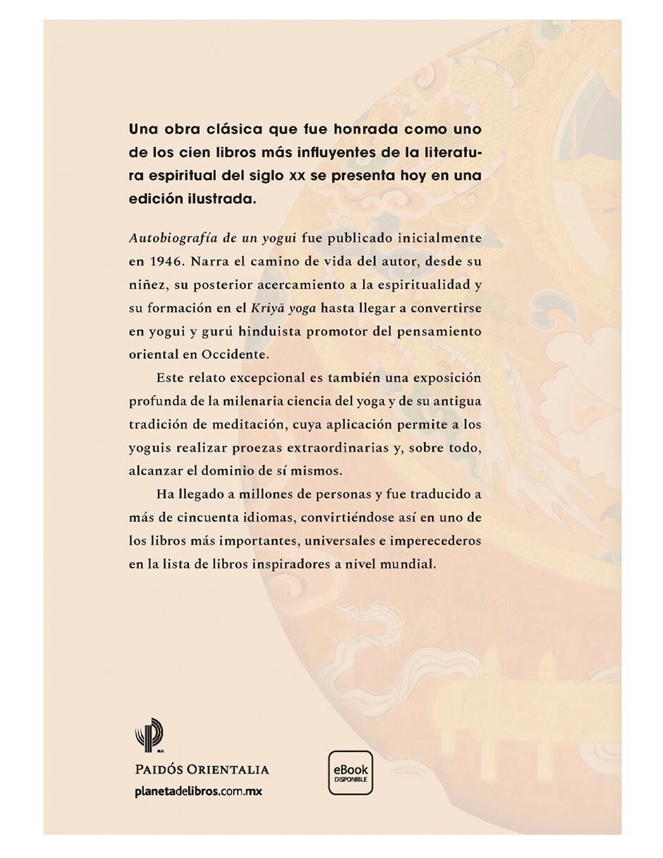 Libro Autobiografía de un Yogui de Paramahansa Yogananda 2