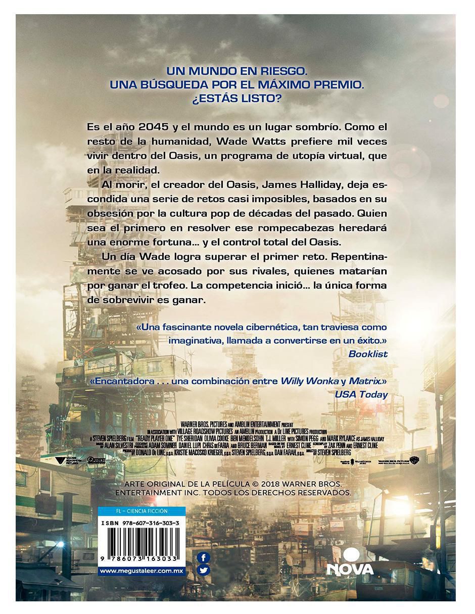 Libro Ready Player One (Edición Película) de Ernest Cline