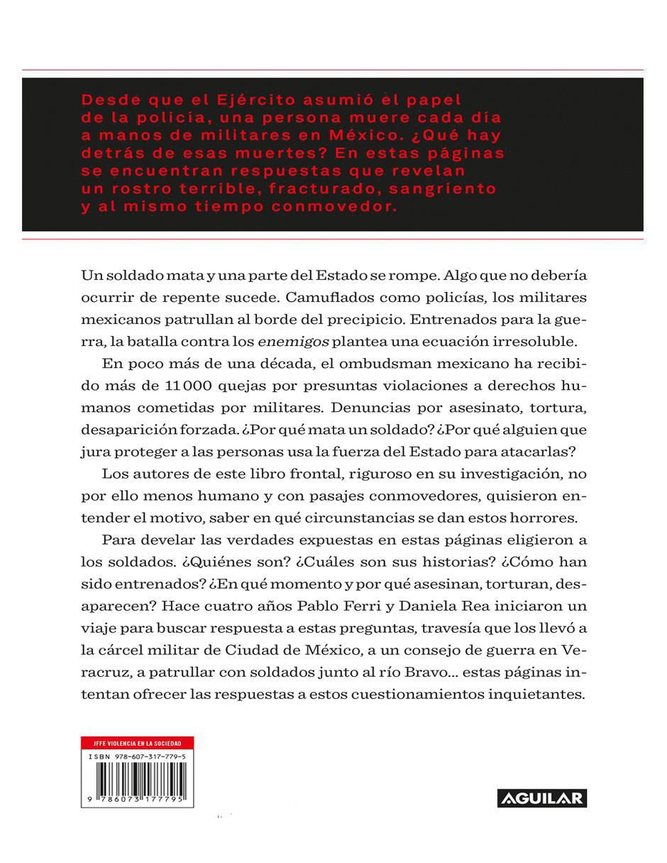Libro La Tropa de Daniela Rea/Pablo Ferri