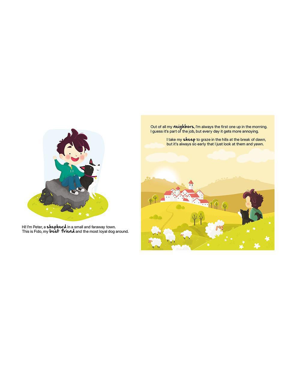 Libro Peter And The Wolf de Bernat Cusso
