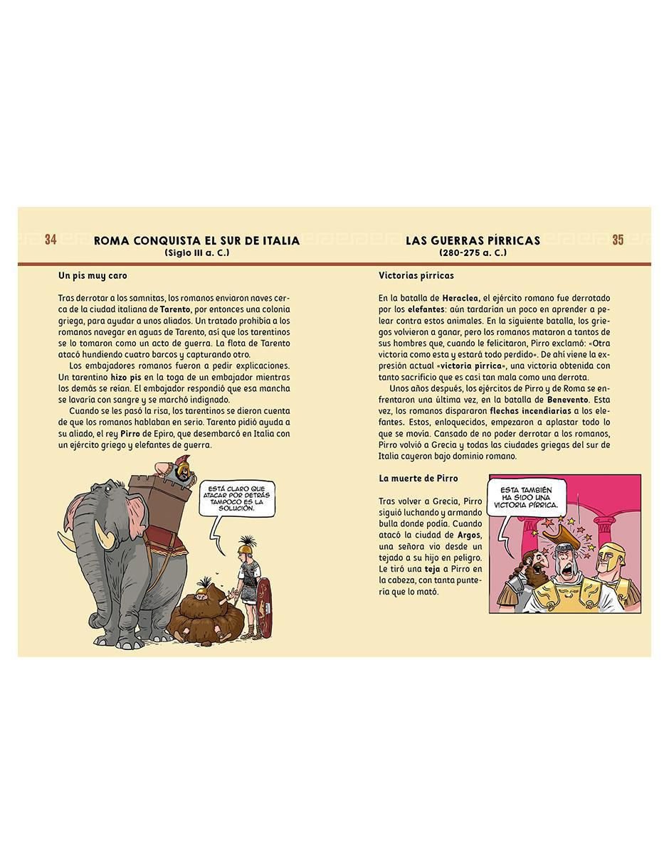 Libro Historia Para Niños. Roma de Miguel Ángel Saura 4