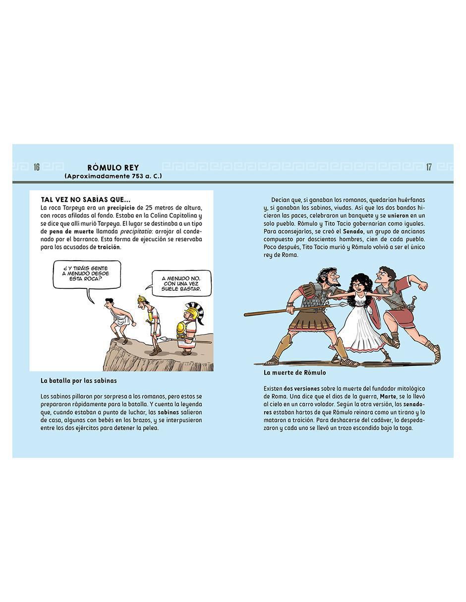 Libro Historia Para Niños. Roma de Miguel Ángel Saura 3