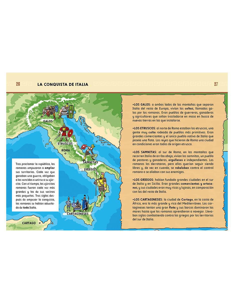 Libro Historia Para Niños. Roma de Miguel Ángel Saura 2