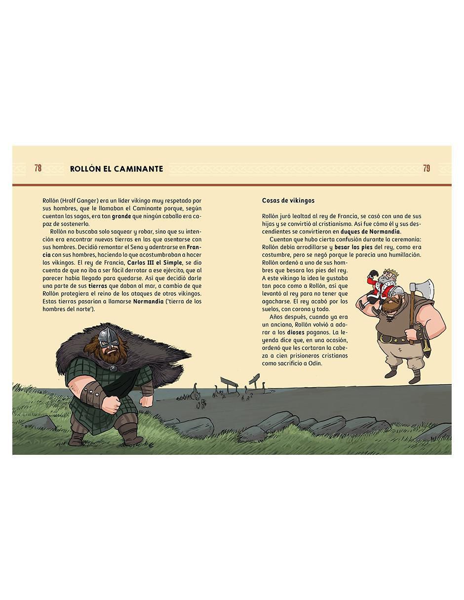 Libro Historia Para Niños. Los Vikingos de Miguel Ángel Saura