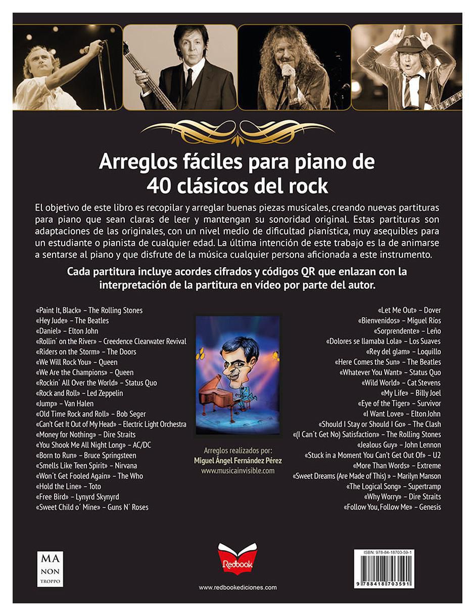 Libro Rock Classics 2, Partituras de Miguel Ángel Fernández Pérez