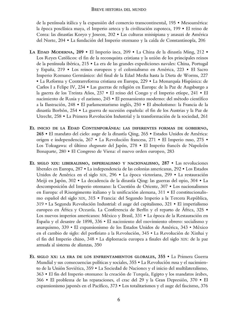 Libro Breve Historia Del Mundo de Pablo Martín Ávila