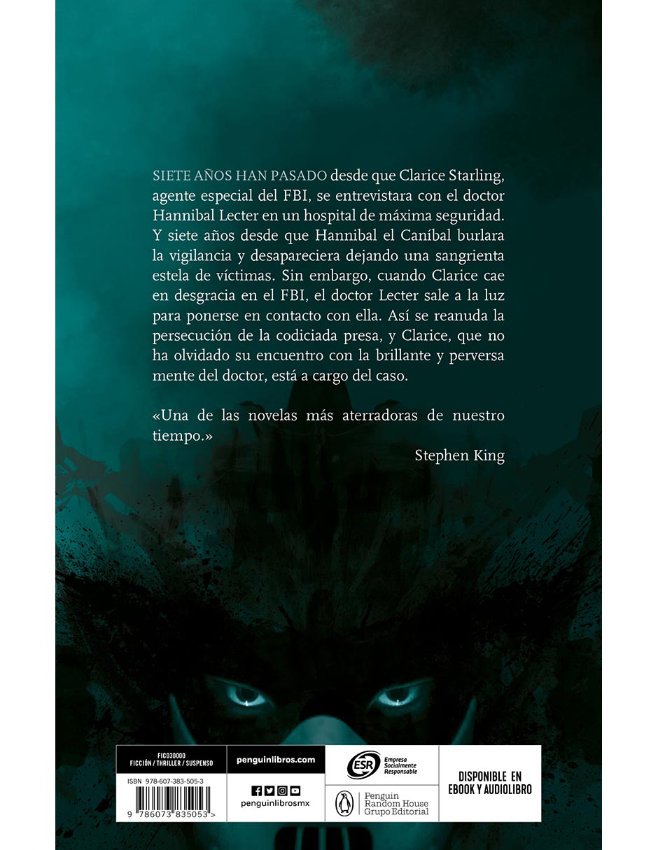 Libro Hannibal (Hannibal 3) de Thomas Harris 3