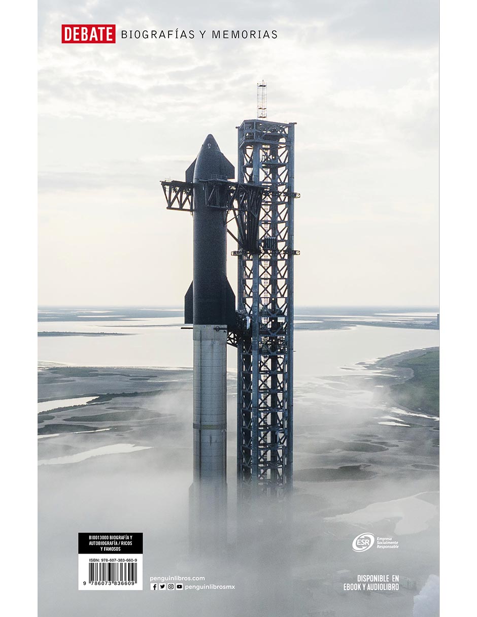 Libro Elon Muskq de Walter Isaacson