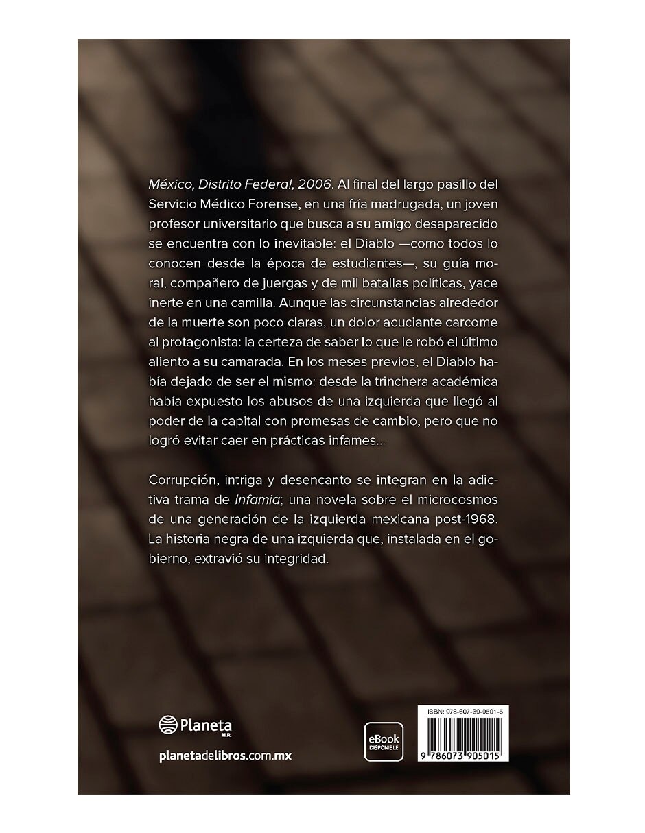 Libro Infamia de Ciro Murayama 4