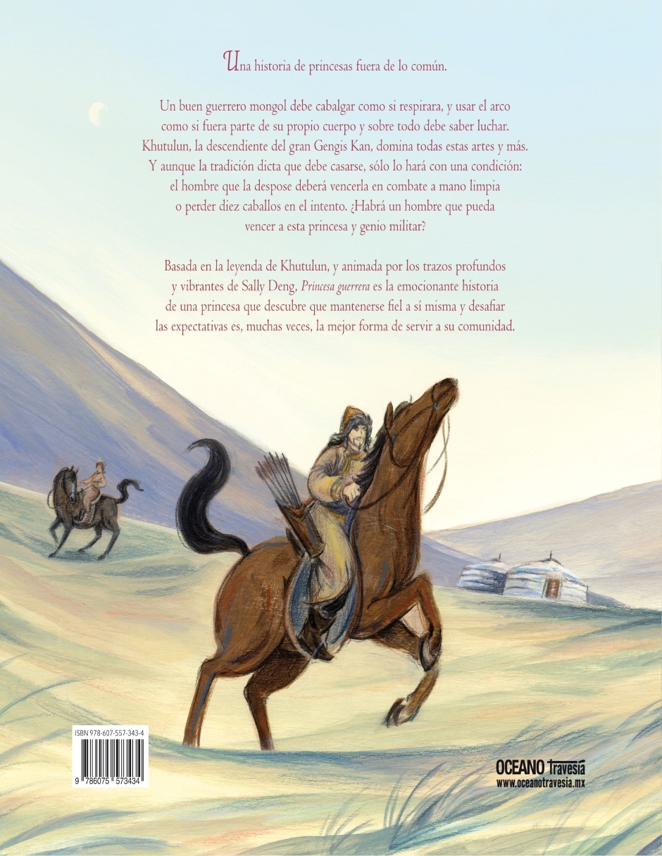 Libro Princesa guerrera. La historia de Khutulun de Sally Deng