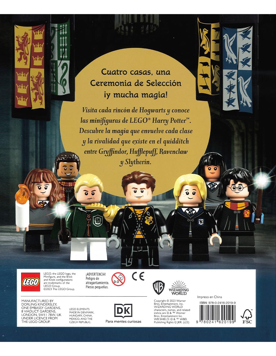 Libro Lego Harry Potter. La Guía Mágica de Las Casas de Hogwarts de DK