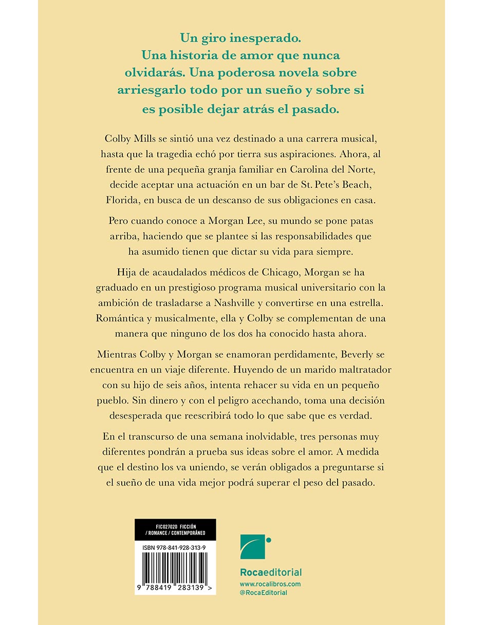 Libro UN MUNDO DE ENSUEÑO de Nicholas Sparks
