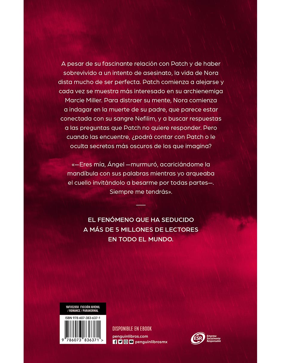 Libro Crescendo hush hush 2 de Becca Fitzpatrick