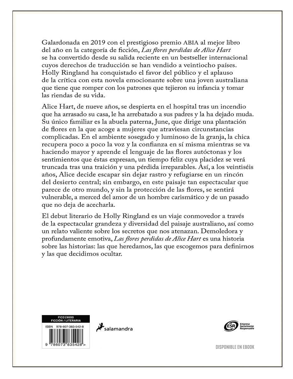 Libro Las flores perdidas de Alice Hart de Holly Ringland
