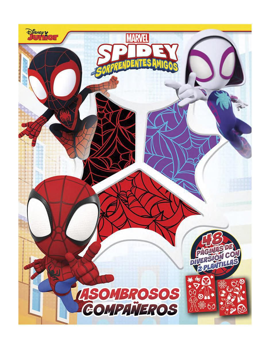 Libro para colorear Disney Junior Spidey y Sus Sorprendentes Amigos 48 Páginas Con Actividades de Libro para colorear Disney Junior Spidey y Sus Sorprendentes Amigos 48 Páginas Con Actividades de