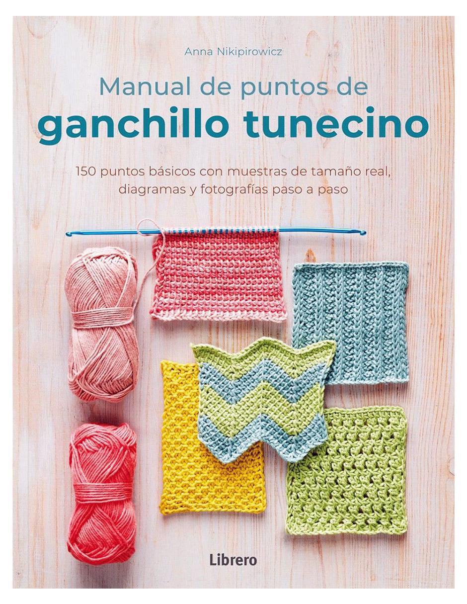 Libro Manual de puntos de ganchillo Tunecino de Libro Manual de puntos de ganchillo Tunecino de