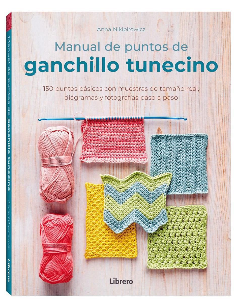 Libro Manual de puntos de ganchillo Tunecino de 2