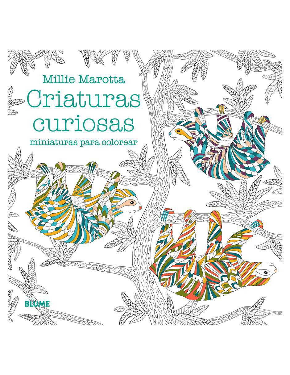 Libro Criaturas Curiosas: Miniaturas para Colorear de Libro Criaturas Curiosas: Miniaturas para Colorear de