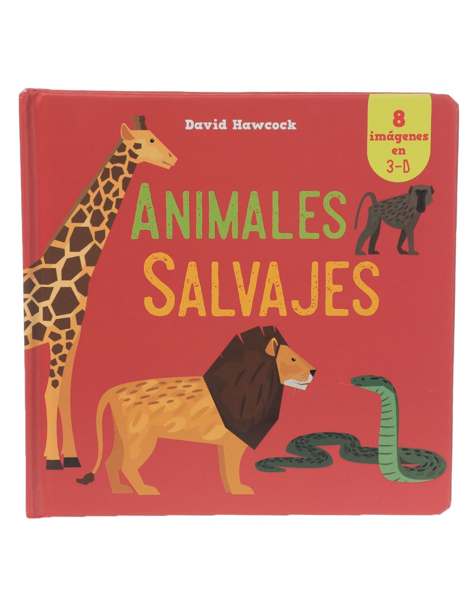Libro Animales Salvajes de David Hawcock 1