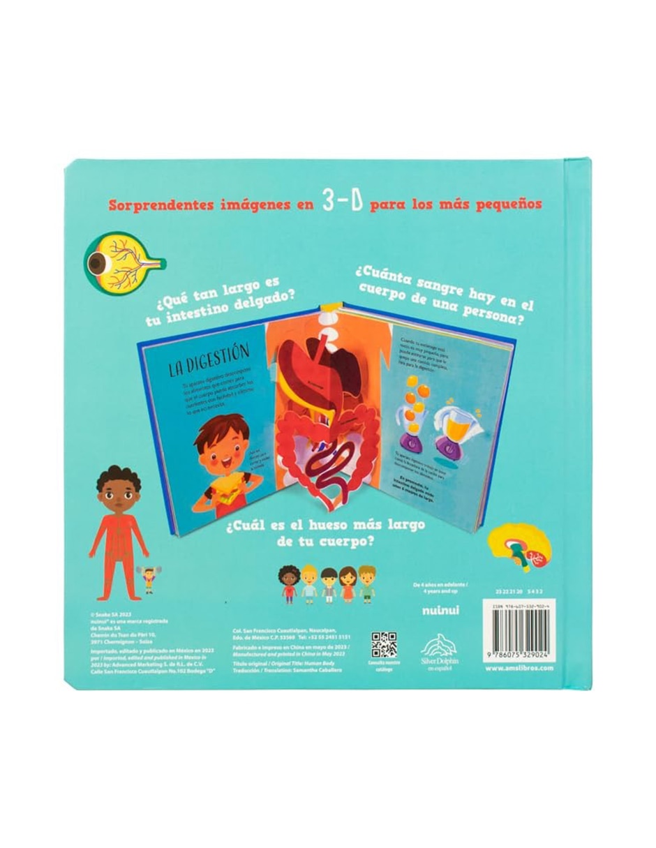 Libro El cuerpo humano de David Hawcock 7